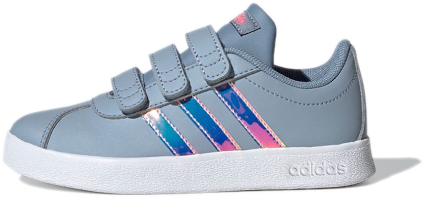 (Preschool) adidas neo VL Court 2.0 'Blue Laser Velcro' FW4958 Buy (Preschool) adidas neo VL Court 2.0 'Blue Laser Velcro' FW4958