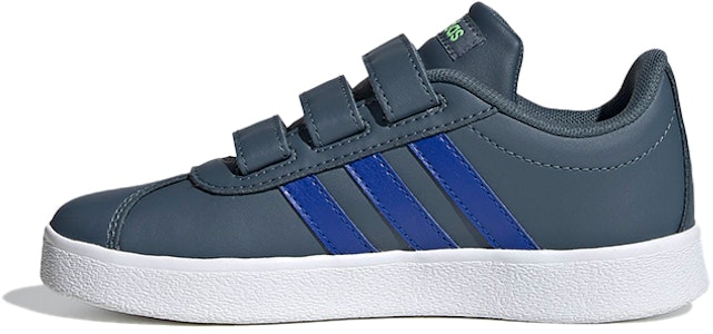 中童 adidas neo VL Court 2.0 魔術貼休閒 低筒 兒童板鞋 藍 Buy 中童 adidas neo VL Court 2.0 魔術貼休閒 低筒 兒童板鞋 藍