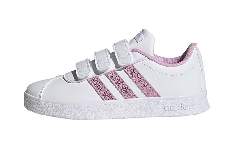 (PS) adidas neo Vl Court 2.0 'White Purple'