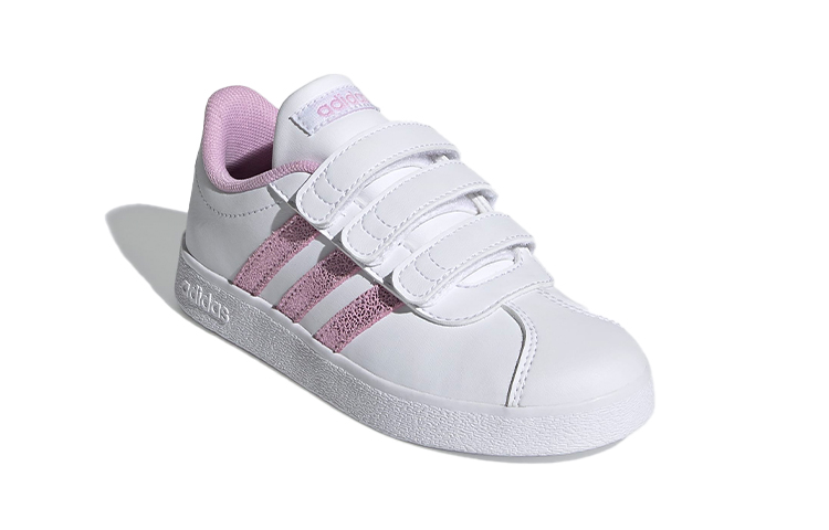 (PS) adidas neo Vl Court 2.0 'White Purple' 圖 3
