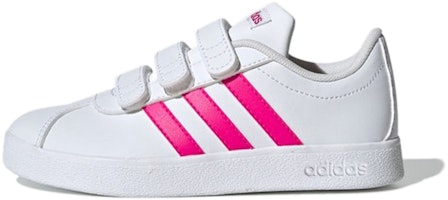 (Preschool) adidas neo Vl Court 2.0 Cmf 'White Pink' EG3880 (Preschool) adidas neo Vl Court 2.0 Cmf 'White Pink' EG3880