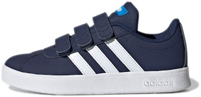 (Preschool) adidas neo VL Court 2.0 K 'Blue White Velcro' GZ3323 (Preschool) adidas neo VL Court 2.0 K 'Blue White Velcro' GZ3323