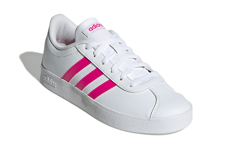 (Youth) adidas neo Vl Court 2.0 K 'White Pink' 圖 3