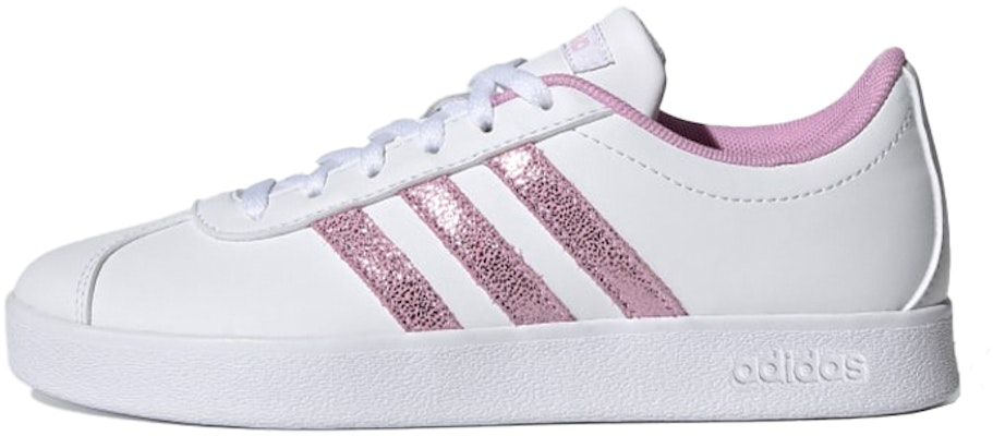 (Youth) adidas neo Vl Court K 'White Purple' FY8904 Buy (Youth) adidas neo Vl Court K 'White Purple' FY8904
