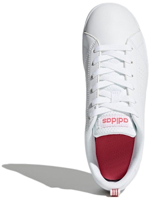 (Preschool) adidas neo Vs Advantage Clean J 'White Red' BB9976 Purchase (Preschool) adidas neo Vs Advantage Clean J 'White Red' BB9976