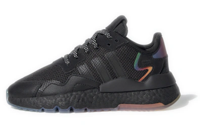(Preschool) adidas Nite Jogger J 'Black Rainbow' FV4545