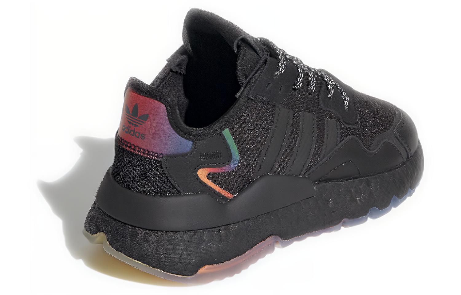 (PS) adidas Nite Jogger J 'Black Rainbow' 圖 3
