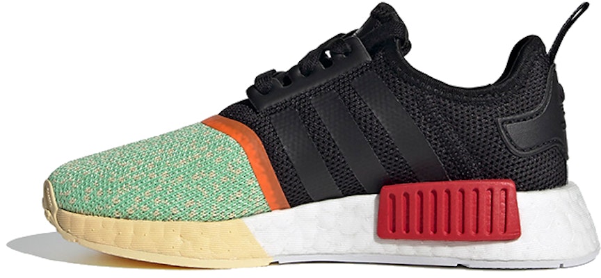 BP幼童 adidas originals NMD_R1 黑綠紅 Buy BP幼童 adidas originals NMD_R1 黑綠紅