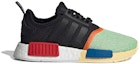Order BP幼童 adidas originals NMD_R1 黑綠紅