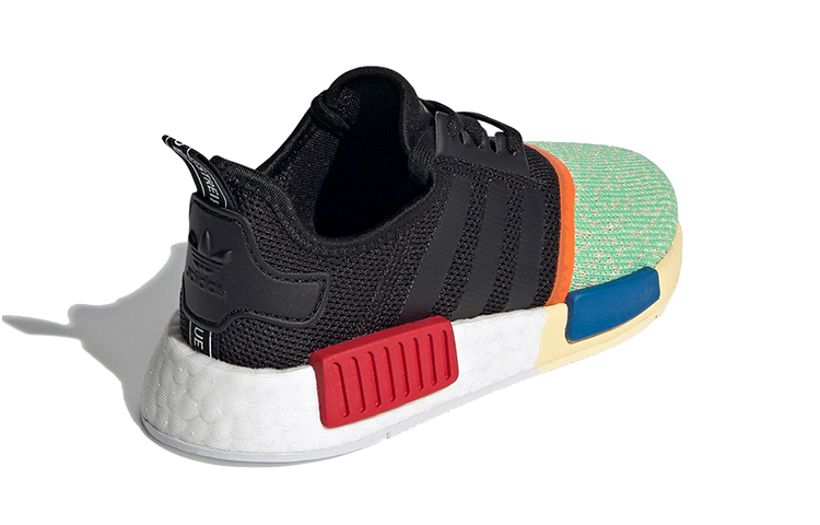 Shop BP幼童 adidas originals NMD_R1 黑綠紅