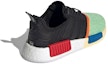 Shop BP幼童 adidas originals NMD_R1 黑綠紅