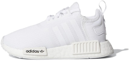 (Preschool) adidas NMD_R1 J 'Triple White' FW0416 (Preschool) adidas NMD_R1 J 'Triple White' FW0416