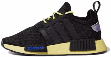 (Preschool) adidas NMD_R1 Little Kid 'Black Pulse Yellow' GW6019 (Preschool) adidas NMD_R1 Little Kid 'Black Pulse Yellow' GW6019