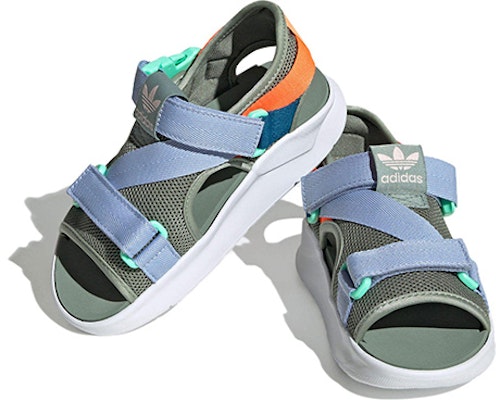 (Preschool) adidas originals 360 3.0 Sandal 'Silver Green' GW2156 Lookbook (Preschool) adidas originals 360 3.0 Sandal 'Silver Green' GW2156