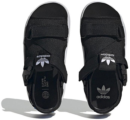 (Preschool) adidas Originals 360 3.0 Sandals 'Black White' HQ6046 Lookbook (Preschool) adidas Originals 360 3.0 Sandals 'Black White' HQ6046