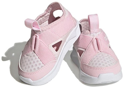 兒童 adidas originals 防滑耐磨輕便兒童涼鞋 粉白色 Lookbook 兒童 adidas originals 防滑耐磨輕便兒童涼鞋 粉白色