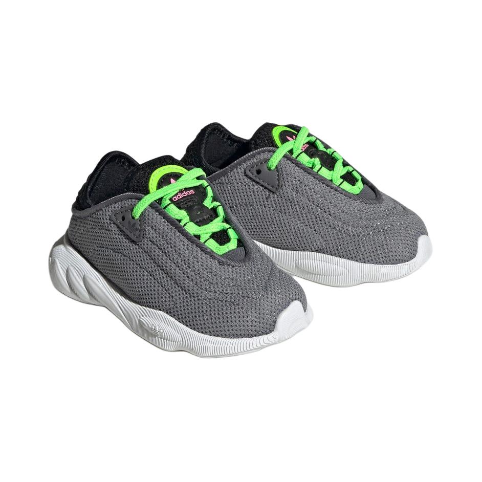 (PS) adidas Originals AdiFOM SLTN Shoes 'Grey Black' 圖 3