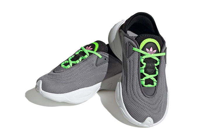 (PS) adidas Originals AdiFOM SLTN Shoes 'Grey Black' 圖 4