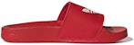 (PS) adidas Originals Adilette Lite J Selipar Merah FU9179