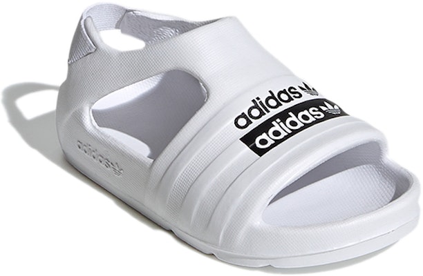 (Toddler) adidas originals Adilette Play WhiteSandal White EF6238 Lookbook (Toddler) adidas originals Adilette Play WhiteSandal White EF6238