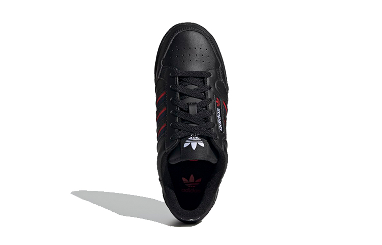 (Youth) adidas originals Continental 80 Stripes J 'Black Red' 圖 5