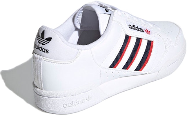 (PS) 阿迪达斯 Originals Continental 80 Stripes J 白红蓝配色 FX6088 Shop (PS) 阿迪达斯 Originals Continental 80 Stripes J 白红蓝配色 FX6088