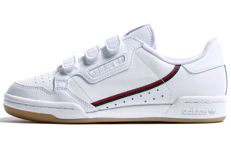 (Youth) adidas originals Continental 80 Cf J 'White Red Green' EF3060