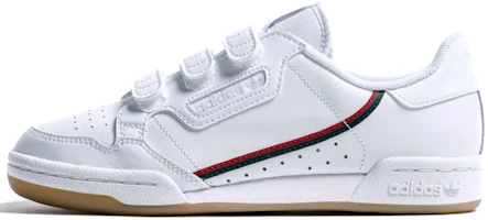 (Youth) adidas originals Continental 80 Cf J 'White Red Green' EF3060 (Youth) adidas originals Continental 80 Cf J 'White Red Green' EF3060