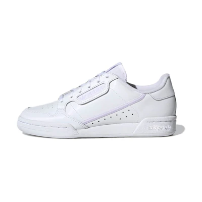 (Youth) adidas originals Continental 80 J 'White Purple'