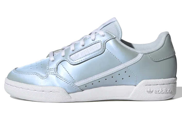 Buy (JR) 阿迪达斯经典 Continental 80 J '白色浅蓝' EF5115