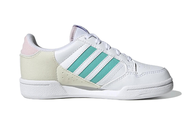 Order (PS) adidas ori Continental 80 Stripes 'Putih Pulse Amber Mint' GY8139