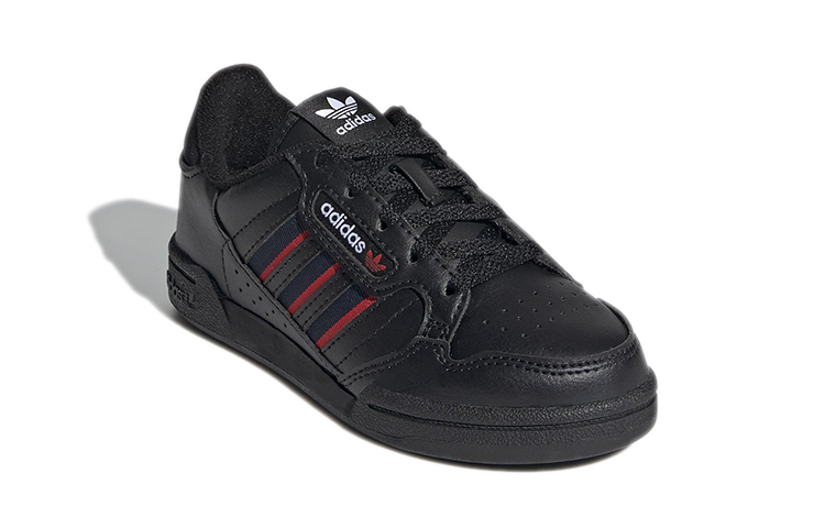 Lookbook (Preschool) adidas originals Continental 80 Stripes 'Black Navy Red' S42612