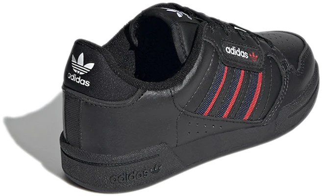 (Preschool) adidas originals Continental 80 Stripes 'Black Navy Red' S42612 Shop (Preschool) adidas originals Continental 80 Stripes 'Black Navy Red' S42612
