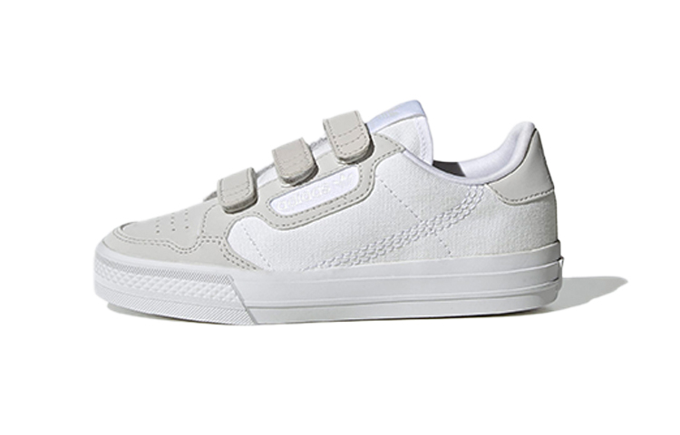 (Preschool) adidas originals Continental Vulc 'White Grey' EG9096