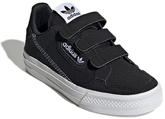 中童 adidas originals Continental Vulc 低筒 板鞋 黑 Lookbook 中童 adidas originals Continental Vulc 低筒 板鞋 黑