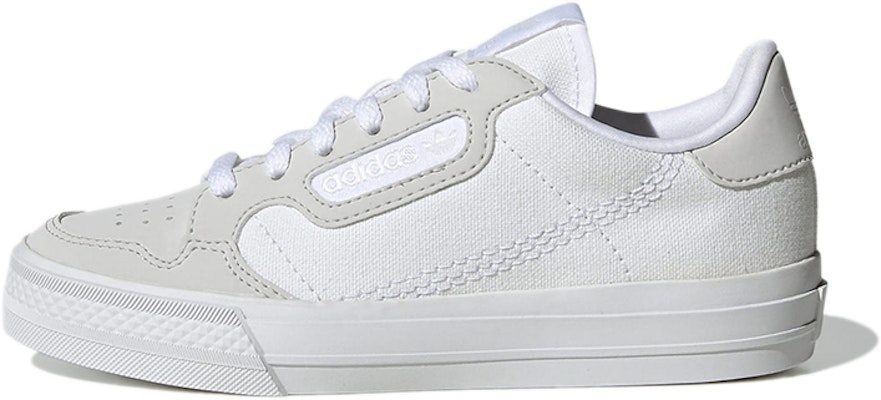 (PS) adidas Originals Continental Vulc K 'Putih Kelabu' EG6622 Buy (PS) adidas Originals Continental Vulc K 'Putih Kelabu' EG6622