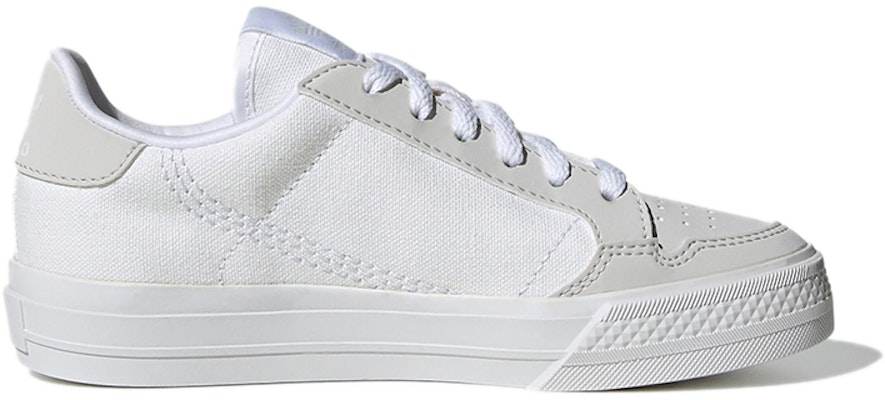 (PS) adidas Originals Continental Vulc K 'Blanco Gris' EG6622 Order (PS) adidas Originals Continental Vulc K 'Blanco Gris' EG6622