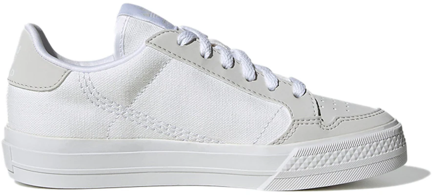 (Preschool) adidas Originals Continental Vulc K 'White Grey' EG6622 Order (Preschool) adidas Originals Continental Vulc K 'White Grey' EG6622