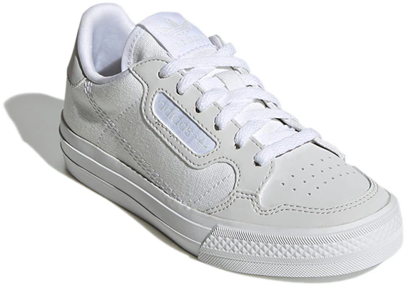 (Preschool) adidas Originals Continental Vulc K 'White Grey' EG6622 Lookbook (Preschool) adidas Originals Continental Vulc K 'White Grey' EG6622