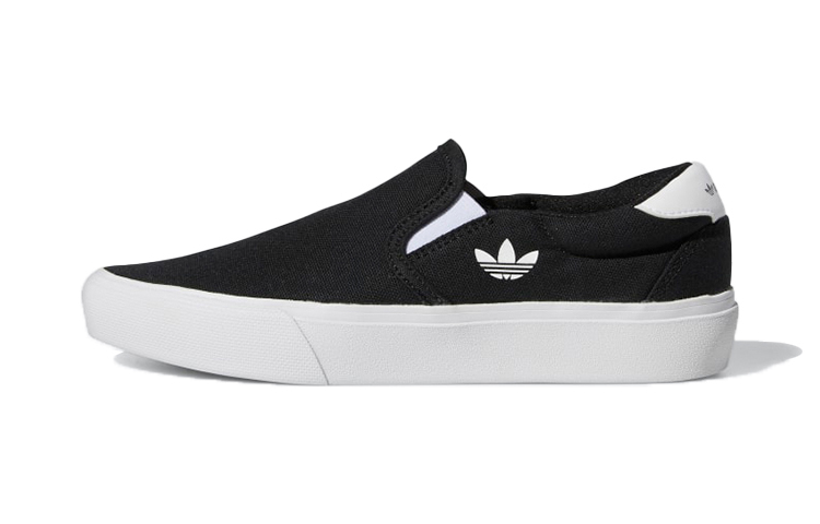 (Preschool) adidas originals Court Rallye Slip 'Black' FY6557