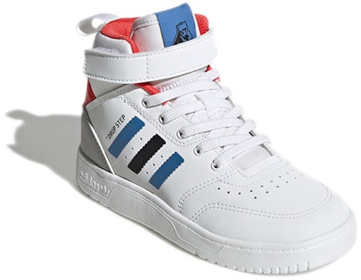 (PS) adidas Originals Drop Step 360 Kasut 'Putih Biru Kelabu' H05618 Lookbook (PS) adidas Originals Drop Step 360 Kasut 'Putih Biru Kelabu' H05618