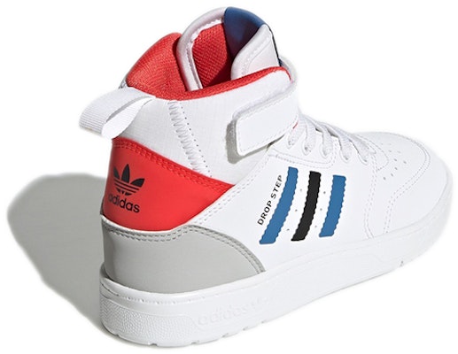 (PS) adidas Originals Drop Step 360 Kasut 'Putih Biru Kelabu' H05618 Shop (PS) adidas Originals Drop Step 360 Kasut 'Putih Biru Kelabu' H05618