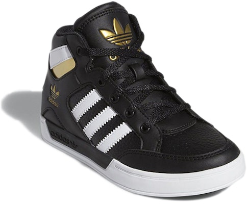 中童 adidas originals Drop Step 360 C 抗磨損 高筒 兒童板鞋 黑金 Lookbook 中童 adidas originals Drop Step 360 C 抗磨損 高筒 兒童板鞋 黑金