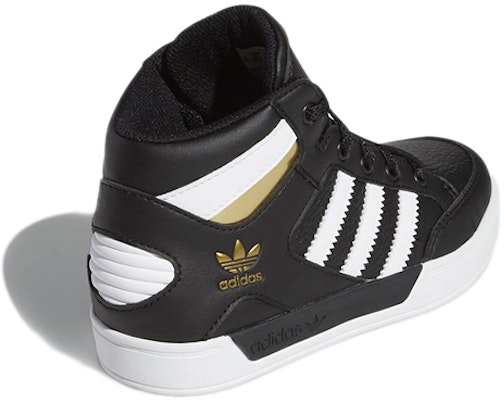 中童 adidas originals Drop Step 360 C 抗磨損 高筒 兒童板鞋 黑金 Shop 中童 adidas originals Drop Step 360 C 抗磨損 高筒 兒童板鞋 黑金