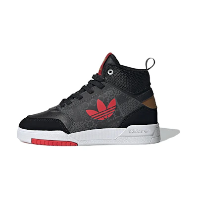 (PS) adidas originals Drop Step Shoes 'Black Grey Red'