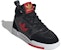 (PS) adidas Originals Drop Step Kasut 'Hitam Kelabu Merah' GY2027