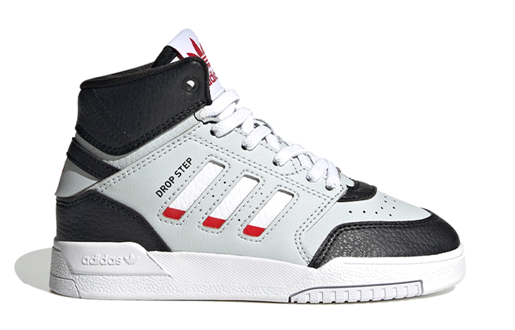 Order 兒童 adidas originals Drop Step EL J 潮流休閒 低筒 兒童板鞋 黑灰色