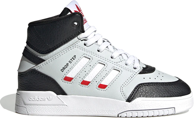 兒童 adidas originals Drop Step EL J 潮流休閒 低筒 兒童板鞋 黑灰色 Order 兒童 adidas originals Drop Step EL J 潮流休閒 低筒 兒童板鞋 黑灰色