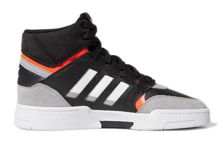(Youth) adidas originals Drop Step J 'Black Grey White' 圖 2