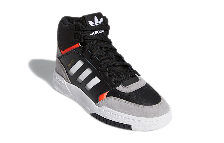 (Youth) adidas originals Drop Step J 'Black Grey White' 圖 3